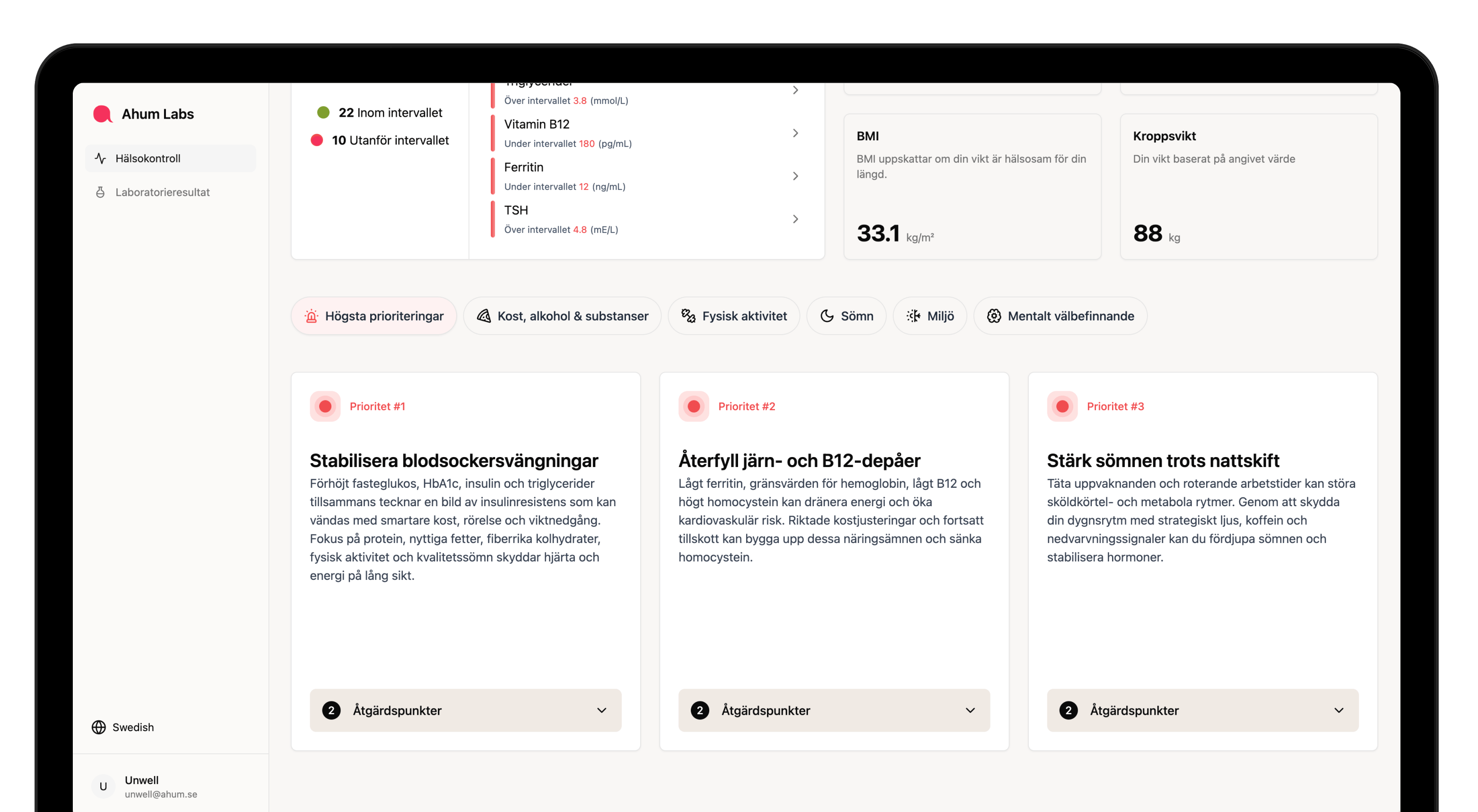 Åhum service screenshot 4